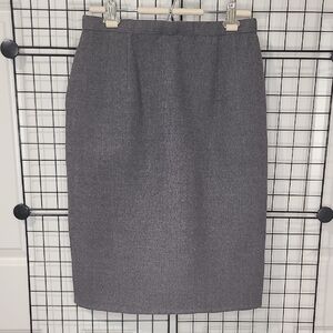 Vintage Doubleface Wool Skirt with pockets.